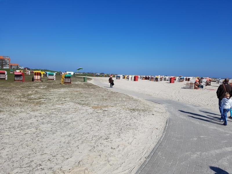 Ferienwohnung Voelker, Wenige Schritte Zum Meer, Wlan, 3 Sz, Kinder Geeignet, Sackgasse, Horumersiel - Nordsee, Erdgeschoss Schillig Dış mekan fotoğraf