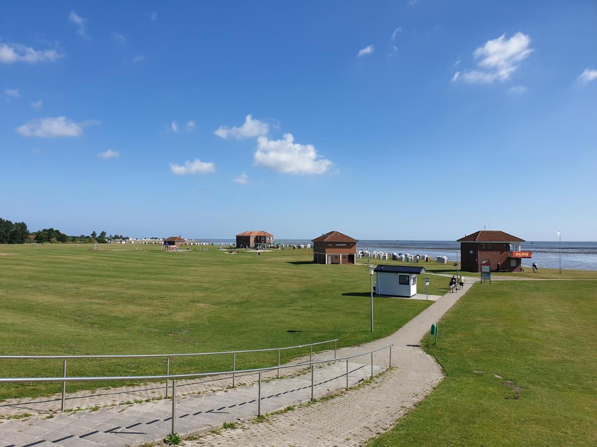 Ferienwohnung Voelker, Wenige Schritte Zum Meer, Wlan, 3 Sz, Kinder Geeignet, Sackgasse, Horumersiel - Nordsee, Erdgeschoss Schillig Dış mekan fotoğraf